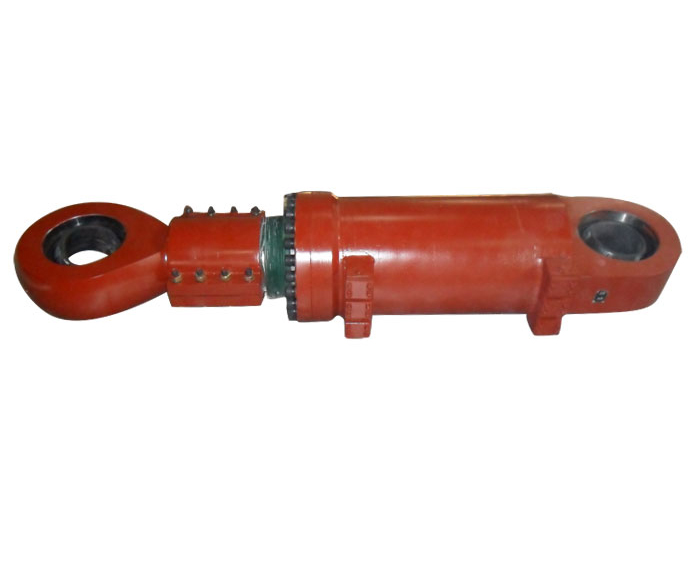 Hydraulic cylinder of vertical mill