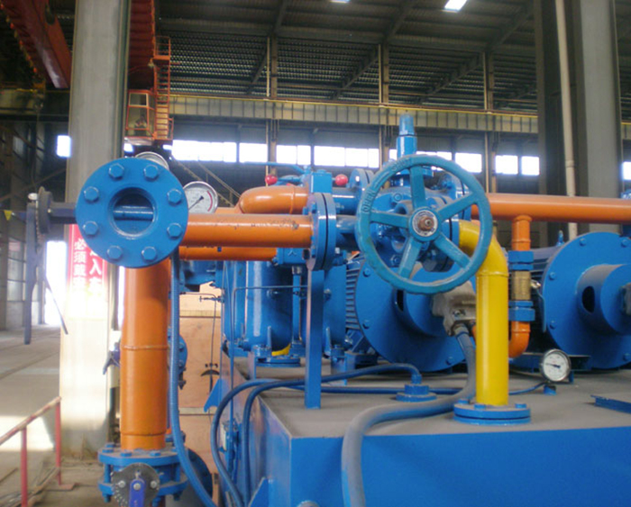 Lubrication system of vertical mill